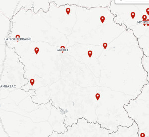Emplacement des bureaux de vote en Creuse pour la primaire de la droite et du centre